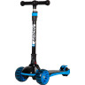 Кикборд NOVATRACK RAINBOW BASIC NEW черно-голубой 120BB.RAINBOW.BLM22