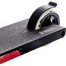Самокат NOVATRACK PSYCHO 90, 110 мм, черный с серебристым 110A.PSYCHO.SL23